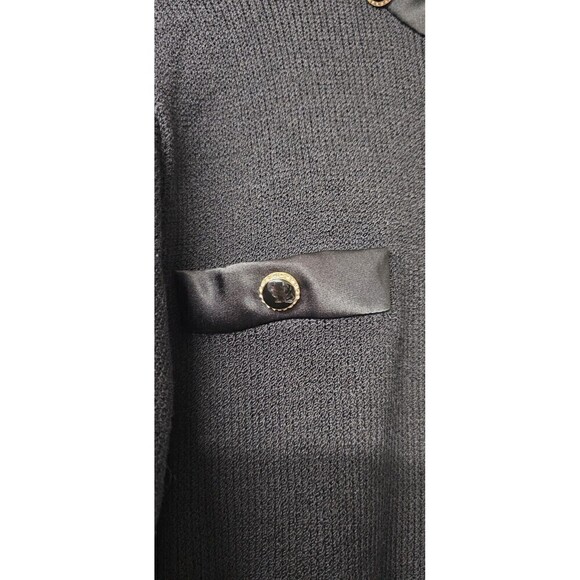 ST. JOHN for Saks Fifth Avenue Vintage Wool Button-Up Women Dress (2) - Picture 4 of 5